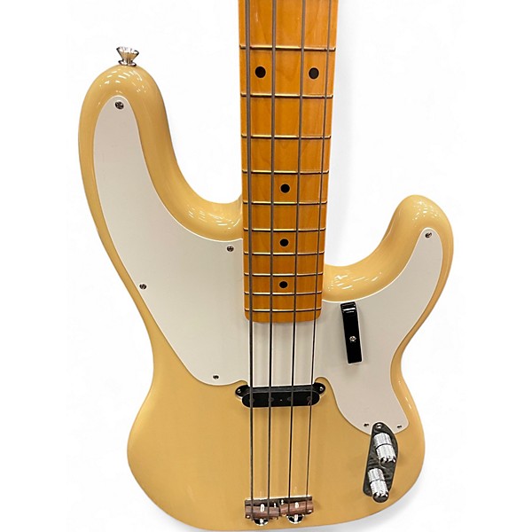 Used Fender AMERICAN VINTAGE II 1954 PRECISION BASS Vintage Blonde Electric Bass Guitar