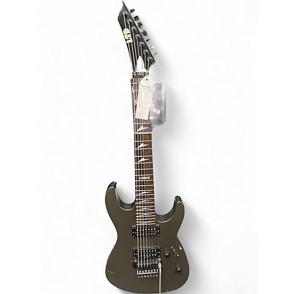 Used ESP LTD M207 Silver Solid Body Electric Guitar