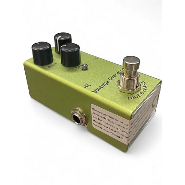 Used Kmize VINTAGE OVERDRIVE Effect Pedal