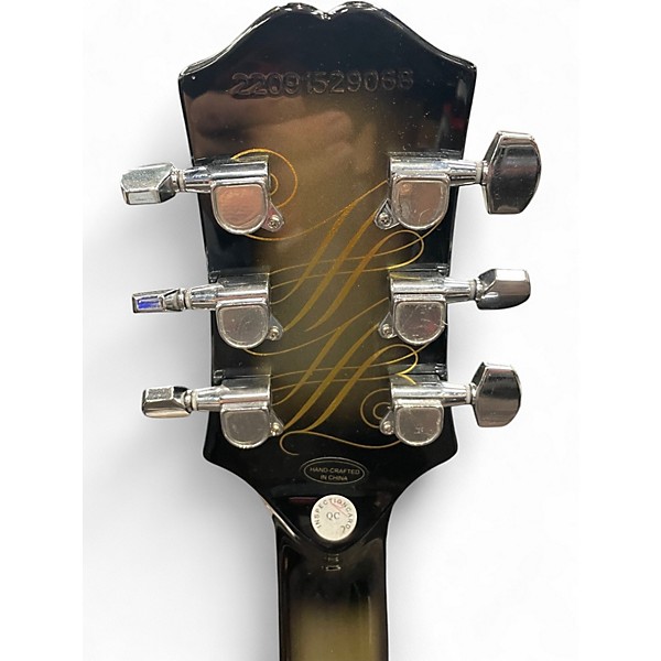 Used Epiphone Les Paul Custom ADAM JONES SILVER BURST Solid Body Electric Guitar