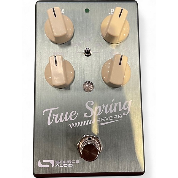 Used Source Audio True Spring Effect Pedal