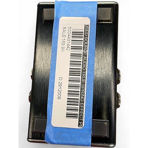 Used Source Audio True Spring Effect Pedal