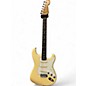Vintage 1980s Squier Standard Stratocaster Vintage White Solid Body Electric Guitar thumbnail