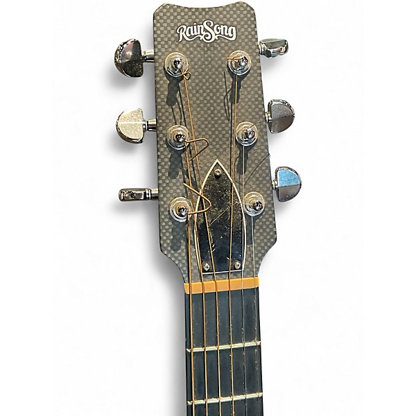 Used Rain Song S-OM1000N2 CARBON FIBER Acoustic Electric Guitar