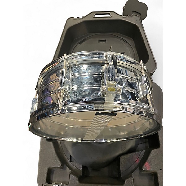 Used Rodgers 14in Snare silver Silver Drum