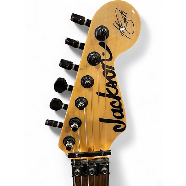 Used Jackson Adrian Smith Signature white Solid Body Electric Guitar