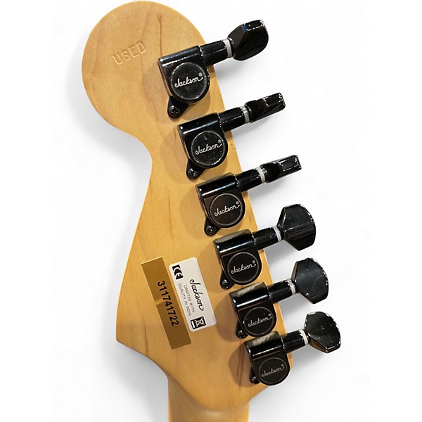 Used Jackson Adrian Smith Signature white Solid Body Electric Guitar