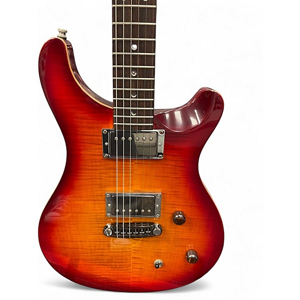 Used PRS SE Custom 22 Crimson Red Burst Solid Body Electric Guitar