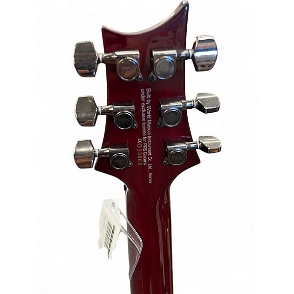 Used PRS SE Custom 22 Crimson Red Burst Solid Body Electric Guitar