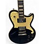 Used D'Angelico PREMIER ATLANTIC BLACK Solid Body Electric Guitar thumbnail