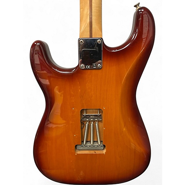Used Fender Deluxe Stratocaster 2 Color Sunburst Solid Body Electric Guitar