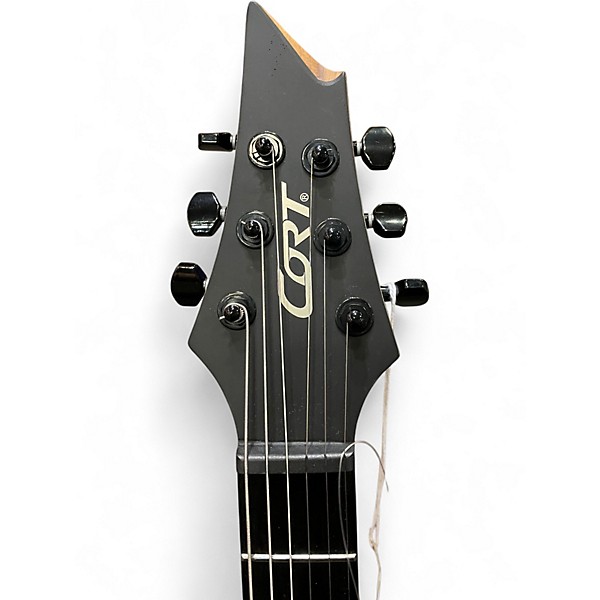 Used Cort KX700 EVERTUNE Black Solid Body Electric Guitar