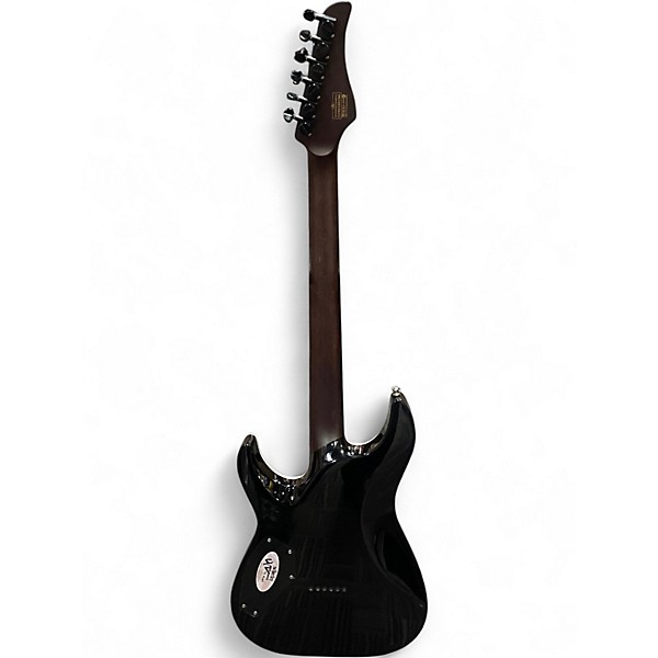 Used Schecter Guitar Research REAPER 6 CUSTOM BLACK Solid Body Electric Guitar