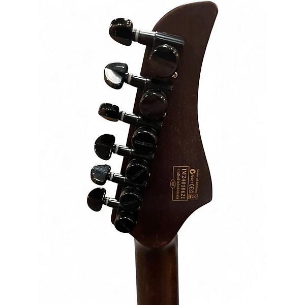 Used Schecter Guitar Research REAPER 6 CUSTOM BLACK Solid Body Electric Guitar