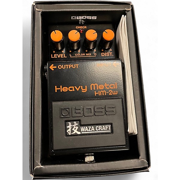 Used BOSS HM2W Effect Pedal