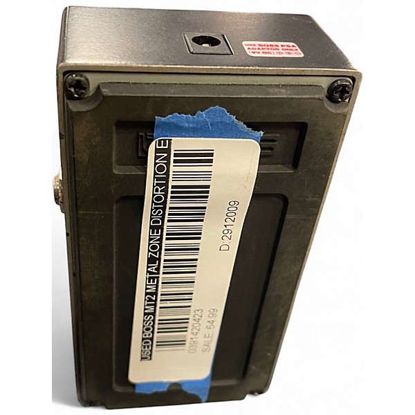 Used BOSS MT2 Metal Zone Distortion Effect Pedal