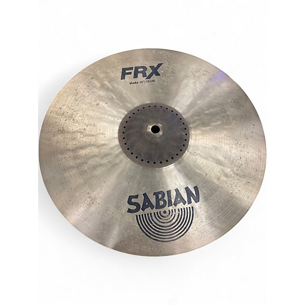 Used SABIAN 14in FRX Hats Cymbal