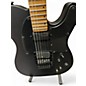 Used Schecter Guitar Research SUN VALLEY SHREDDER FR Black and Silver Solid Body Electric Guitar