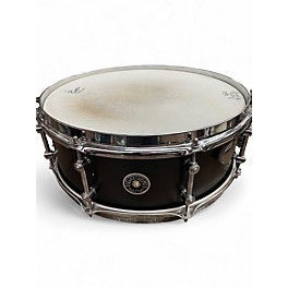 Used Gretsch Drums 14X5.5 BROOKLYN STANDARD SNARE Satin Black Drum