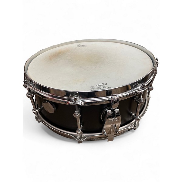 Used Gretsch Drums 14X5.5 BROOKLYN STANDARD SNARE Satin Black Drum