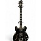 Used Hagstrom Viking Deluxe Black Hollow Body Electric Guitar thumbnail
