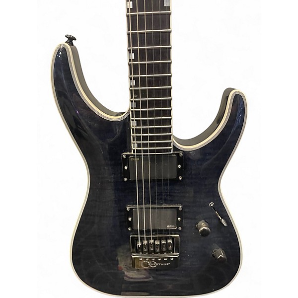 Used ESP LTD MH1000 BLACK Solid Body Electric Guitar