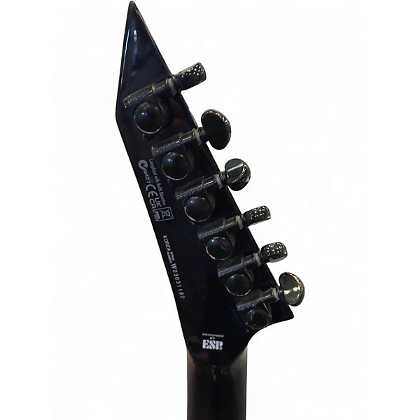 Used ESP LTD MH1000 BLACK Solid Body Electric Guitar