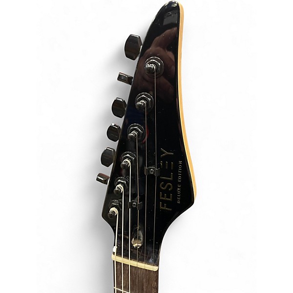 Used Fesley DELUXE S 3 Color Sunburst Solid Body Electric Guitar