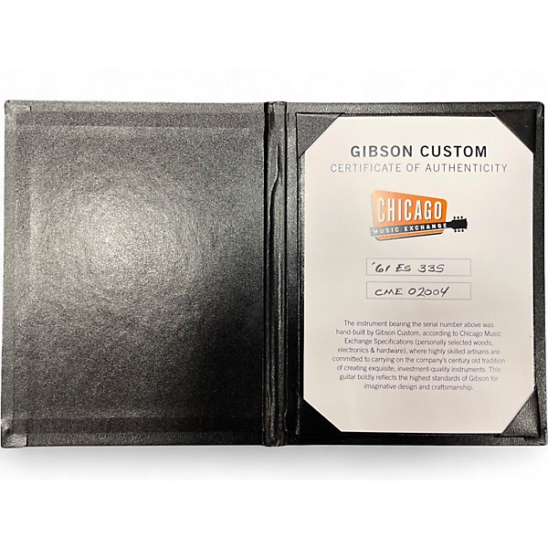 Used Gibson '61 ES-335 CME CUSTOM SHOP DRAB GREEN Hollow Body Electric Guitar