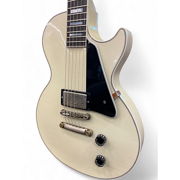 Used Gibson M2M LES PAUL JUNIOR CUSTOM MURPHY LAB Polar White Solid Body Electric Guitar