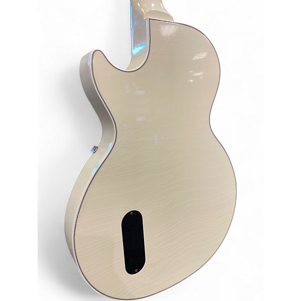 Used Gibson M2M LES PAUL JUNIOR CUSTOM MURPHY LAB Polar White Solid Body Electric Guitar