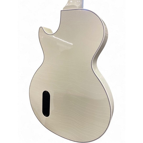 Used Gibson M2M LES PAUL JUNIOR CUSTOM MURPHY LAB Polar White Solid Body Electric Guitar