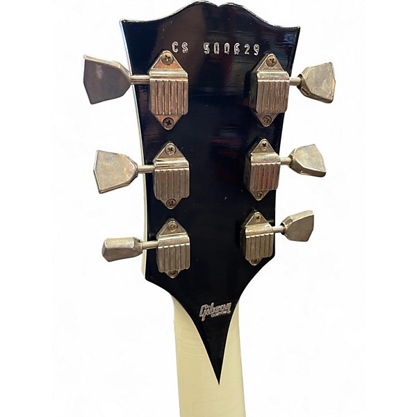 Used Gibson M2M LES PAUL JUNIOR CUSTOM MURPHY LAB Polar White Solid Body Electric Guitar