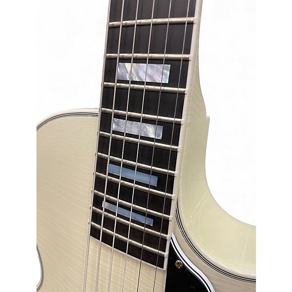 Used Gibson M2M LES PAUL JUNIOR CUSTOM MURPHY LAB Polar White Solid Body Electric Guitar