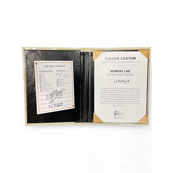 Used Gibson M2M LES PAUL JUNIOR CUSTOM MURPHY LAB Polar White Solid Body Electric Guitar