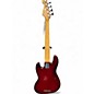 Used 1996 Fender American Standard Jazz Bass V Burgundy Electric Bass Guitar
