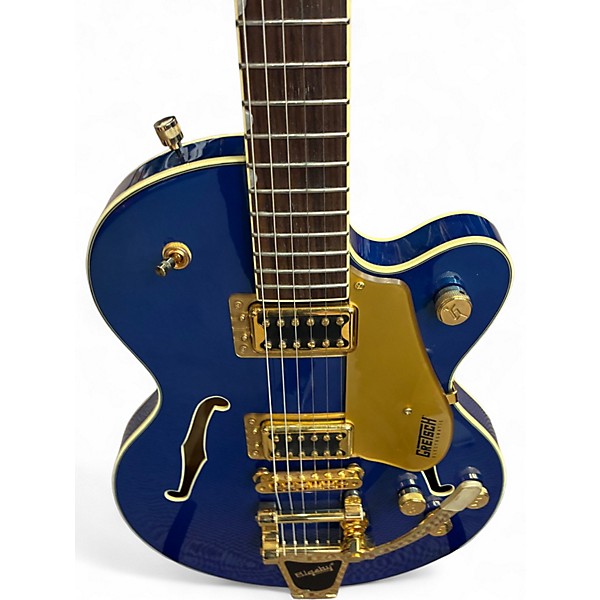 Used Gretsch Guitars G5655TG BLUE SPARKLE Hollow Body Electric Guitar