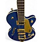 Used Gretsch Guitars G5655TG BLUE SPARKLE Hollow Body Electric Guitar