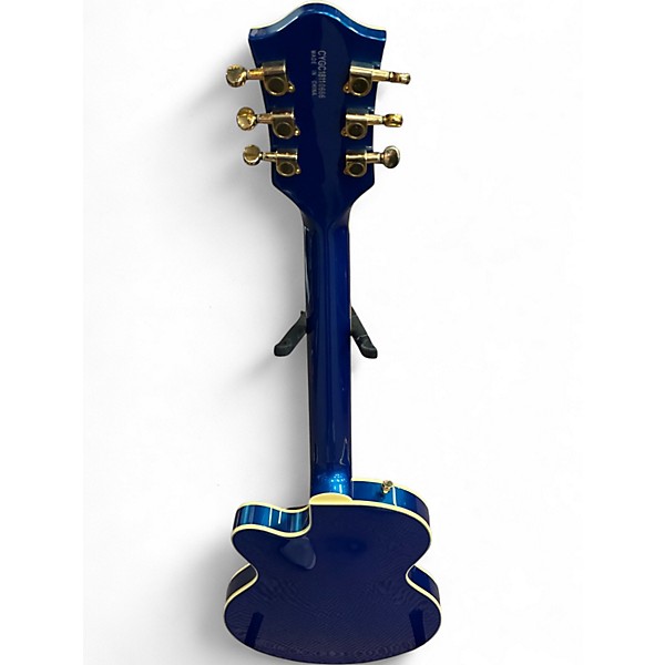 Used Gretsch Guitars G5655TG BLUE SPARKLE Hollow Body Electric Guitar