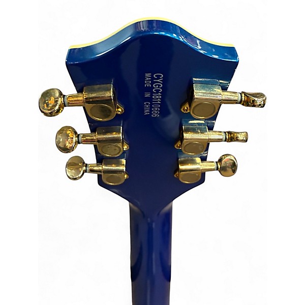 Used Gretsch Guitars G5655TG BLUE SPARKLE Hollow Body Electric Guitar
