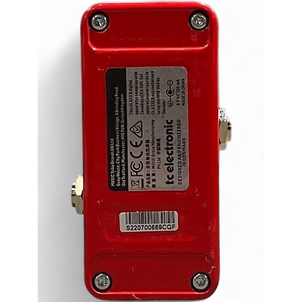 Used TC Electronic Sub N Up Mini Octaver Effect Pedal