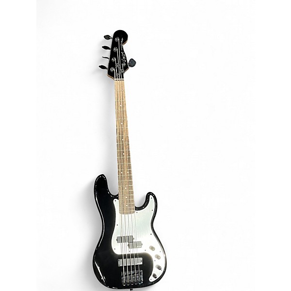 Used Squier CONTEMPORARY ACTIVE PRECICSION BASS PH V Black Electric Bass Guitar