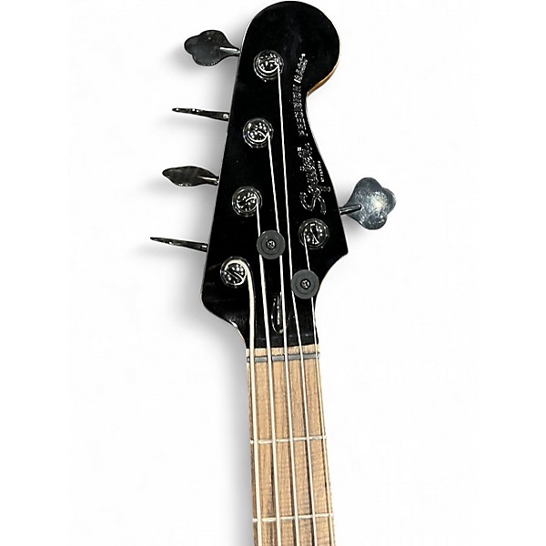 Used Squier CONTEMPORARY ACTIVE PRECICSION BASS PH V Black Electric Bass Guitar