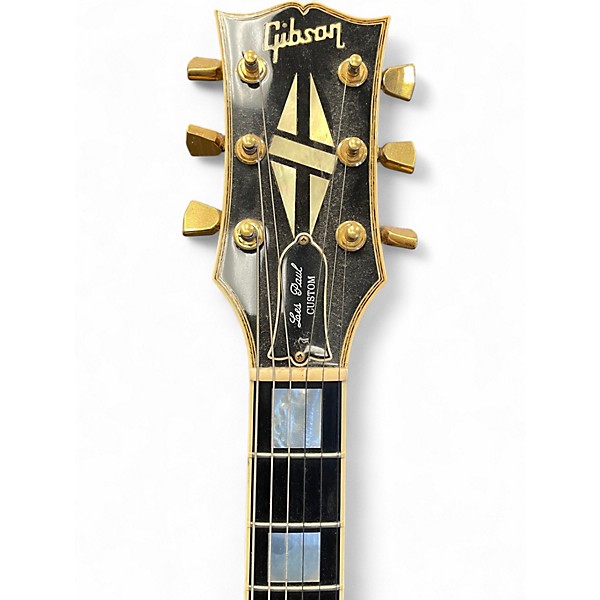 Vintage 1988 Gibson Les Paul Custom Sunburst Solid Body Electric Guitar