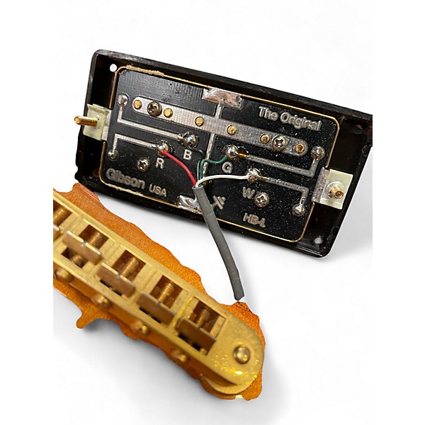 Vintage 1988 Gibson Les Paul Custom Sunburst Solid Body Electric Guitar