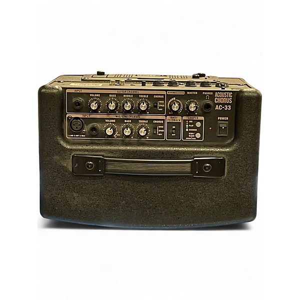 Used Roland AC33 30W Stereo Acoustic Guitar Combo Amp