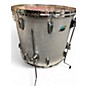 Used Ludwig 4 Piece CLASSIC MAPLE MONSTER MACHINE Silver Sparkle Drum Kit