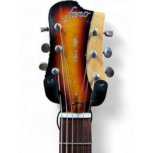 Used Fano Guitars Oltre RB6 3 Tone Sunburst Solid Body Electric Guitar