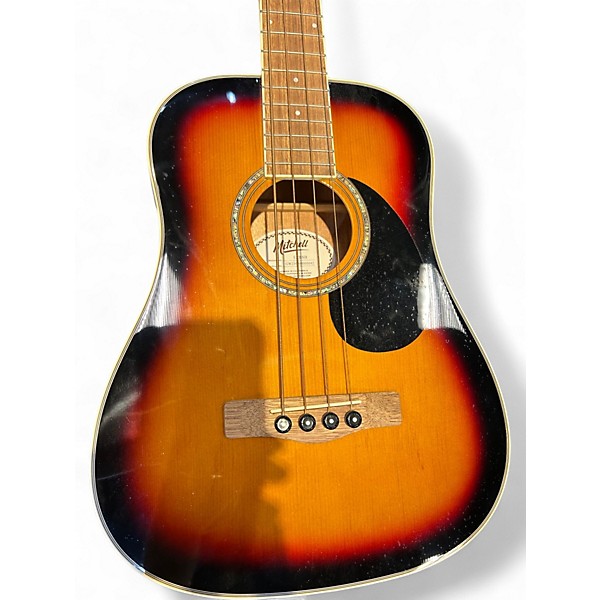 Used Mitchell EZN Super short-scale 2 Color Sunburst Acoustic Bass Guitar