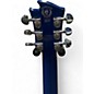 Used HardLuck Kings Bossman Blue Solid Body Electric Guitar